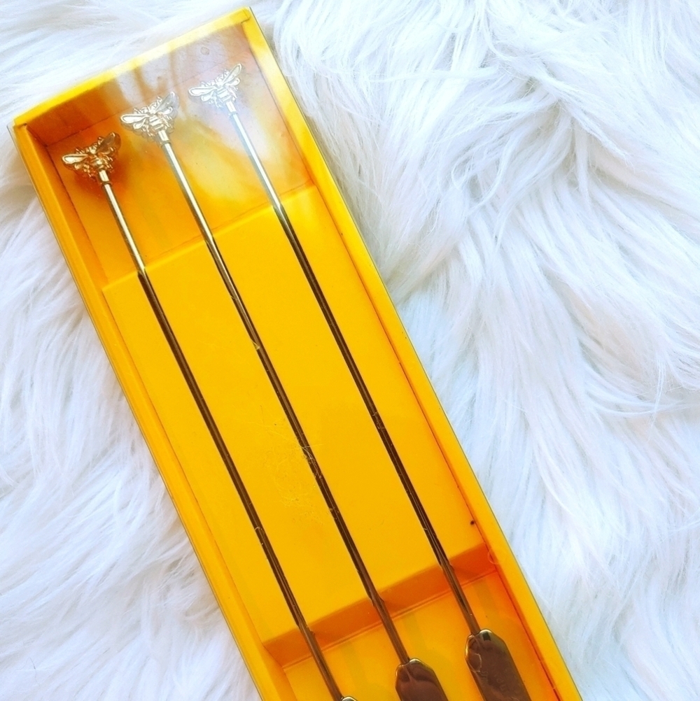 NIB Jack Daniels Honey Bee Stir Sticks